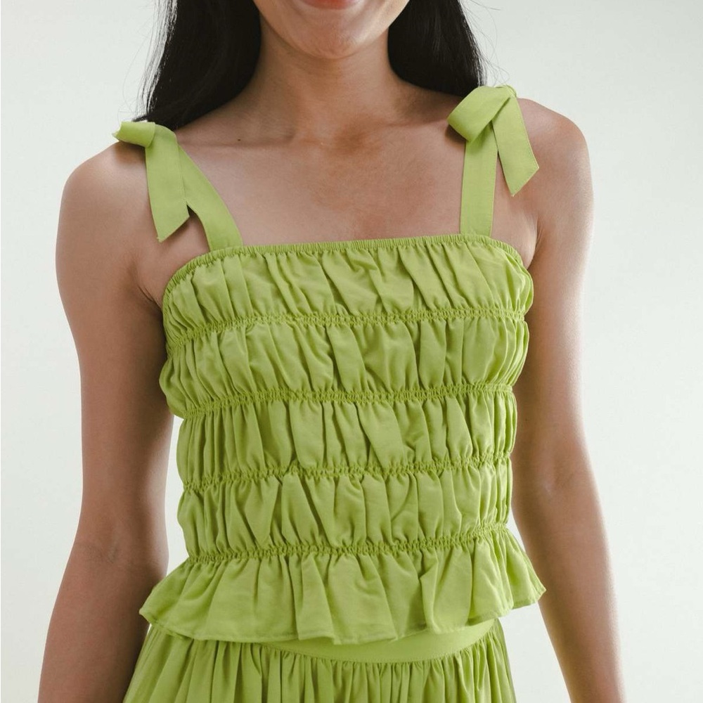 Darling Society Top Womens XS Green